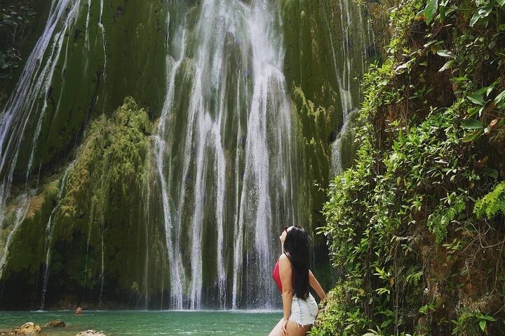 From Punta Cana: Samana Limón Fall & Cayo Levantado Full Day Trip