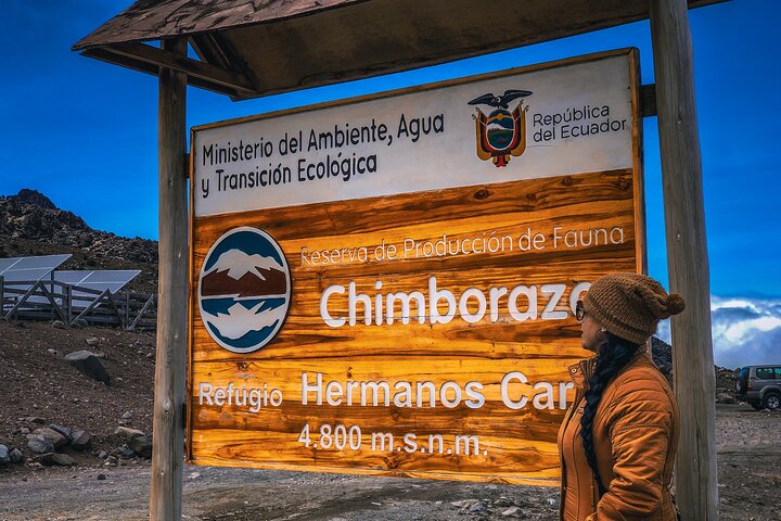 "Private Chimborazo Tour for 2 people"