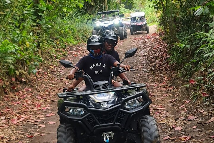 Sunny Blue Rentals in St Kitts for ATV and Dune Buggy Combo Tours