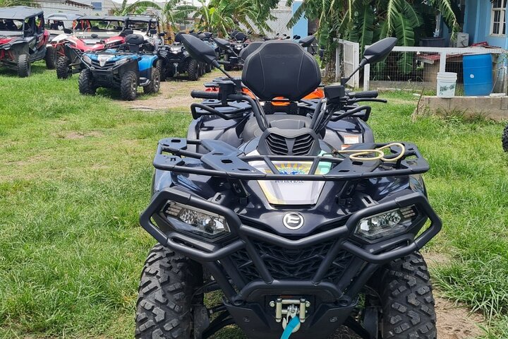 Sunny Blue Rentals in St Kitts for ATV and Dune Buggy Combo Tours