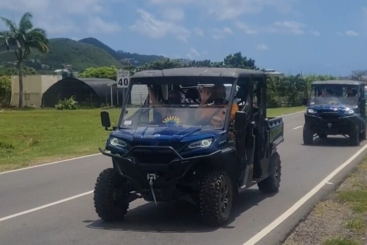 Sunny Blue Rentals in St Kitts for ATV and Dune Buggy Combo Tours