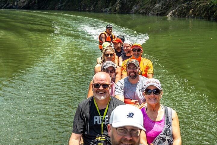 Panama City Visit an Indian town Embera and waterfall with lunch