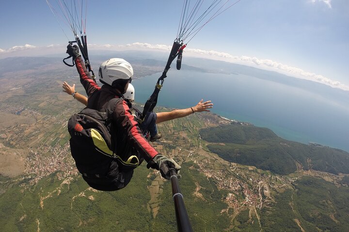 Private Paragliding in Ohrid