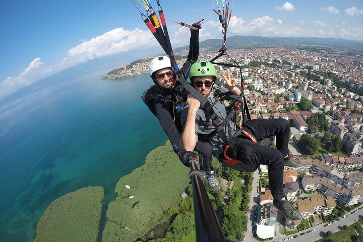 Private Paragliding in Ohrid