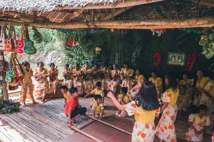 Bohol Countryside Tour from Cebu Loboc River Cruise with Lunch