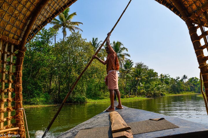 Full Day Backwater Village Punting Boat Cruise