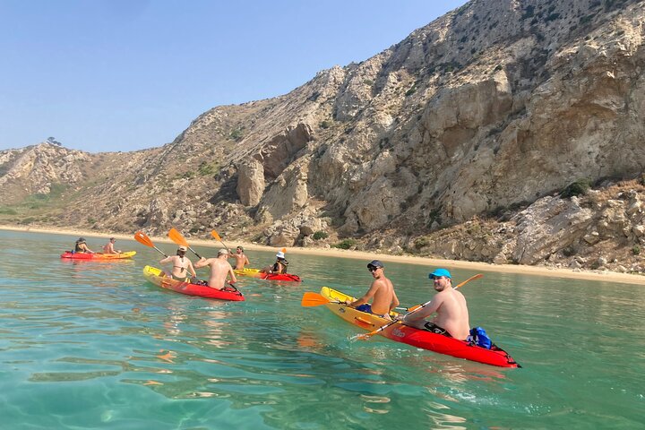 Kayak Tour: From Cala Manbrù to Torre Salsa Reserve