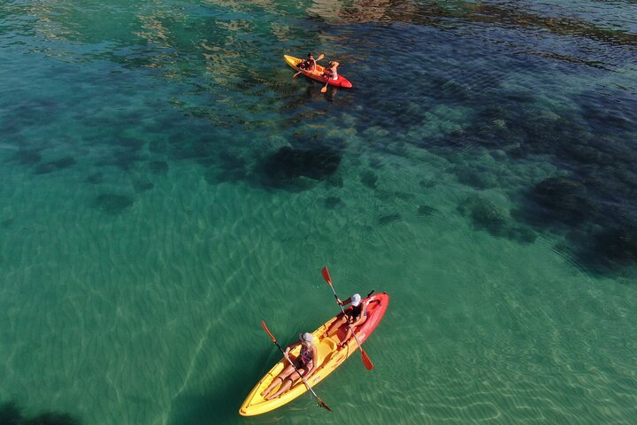 Kayak Tour: From Cala Manbrù to Torre Salsa Reserve
