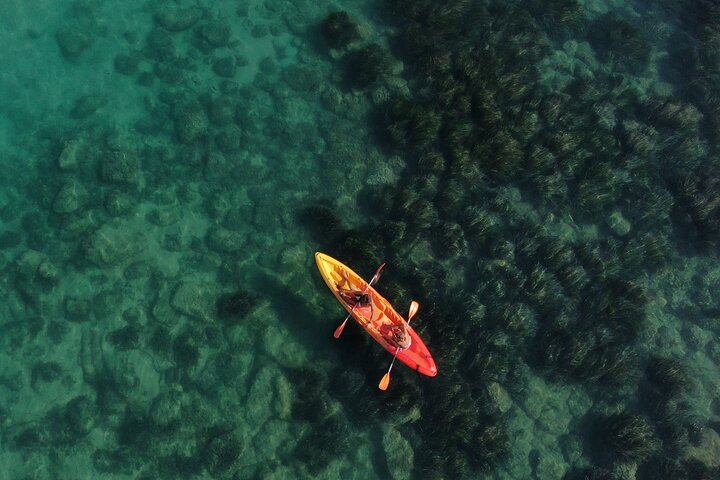 Kayak Tour: From Cala Manbrù to Torre Salsa Reserve