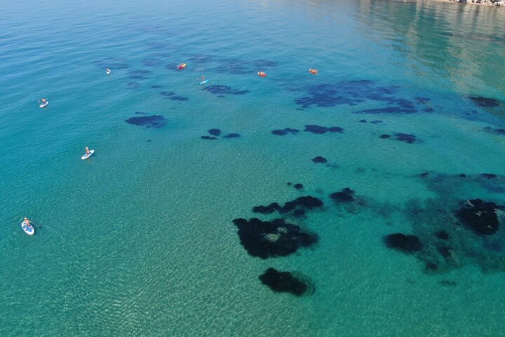 Kayak Tour: From Cala Manbrù to Torre Salsa Reserve