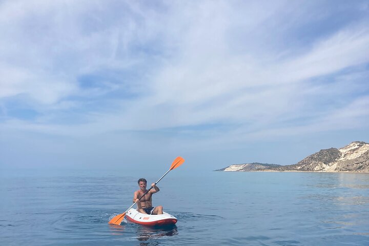 Kayak Tour: From Cala Manbrù to Torre Salsa Reserve