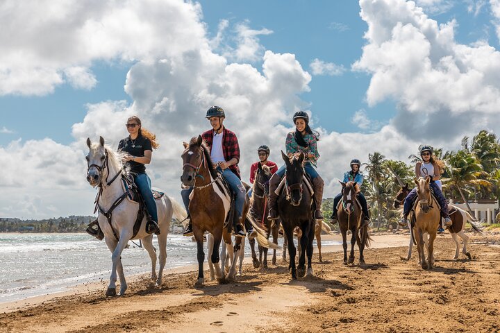 Luquillo Beach Horse Ride from Carabalí Rainforest Adventure Park