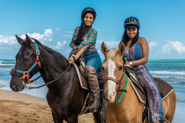 Luquillo Beach Horse Ride from Carabalí Rainforest Adventure Park