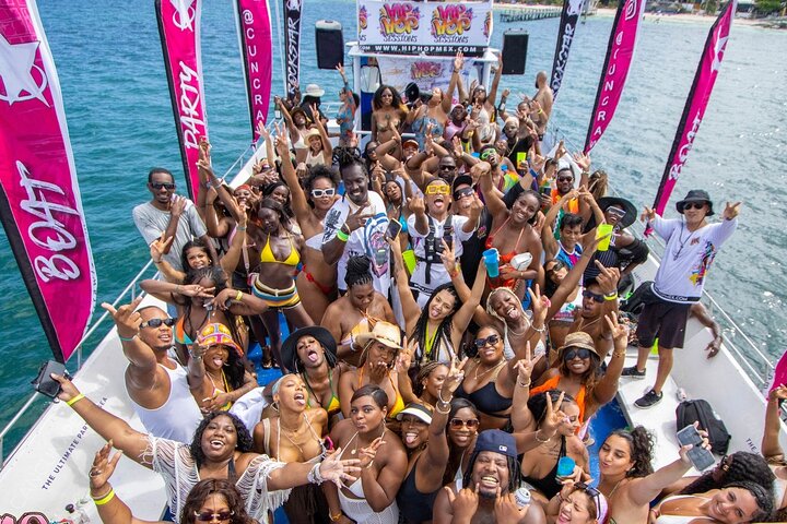 Adults only Hip Hop Sessions Boat Party Cancun