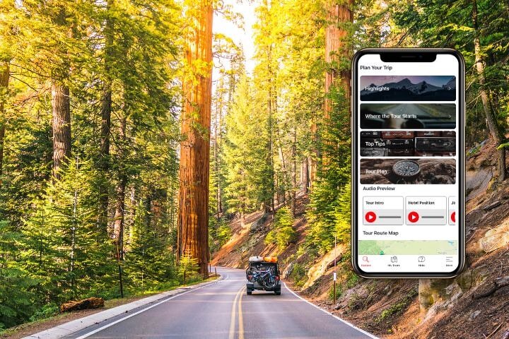 Self-Guided Audio Driving Tour in Sequoia and Kings Canyon