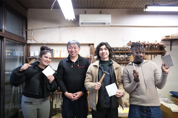 Tin Plate Making Experience in Toyama