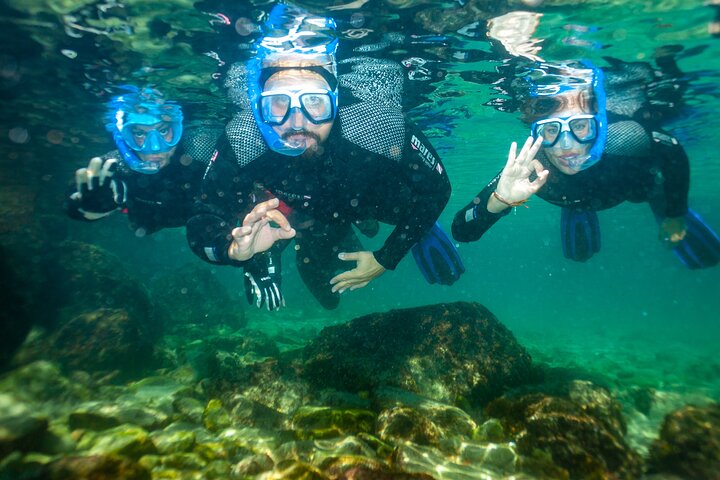 Guided snorkeling route in the Strait Natural Park