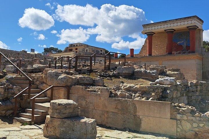 Private Tour-Knossos Palace Zeus Cave Olive Oil Mill & Wine