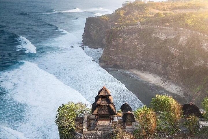 Kecak Fire Dance and Uluwatu Temple with Private Car Service
