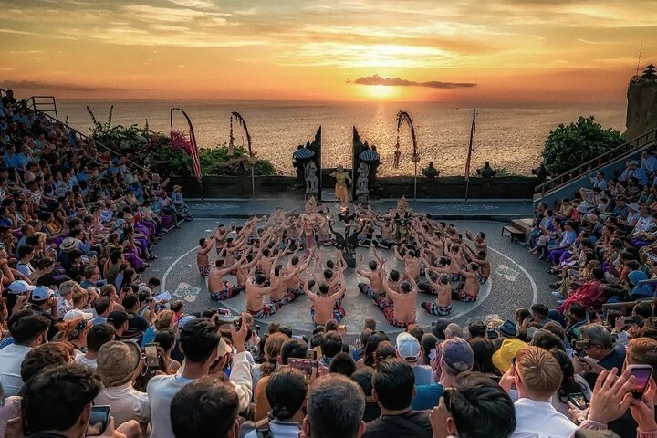 Kecak Fire Dance and Uluwatu Temple with Private Car Service