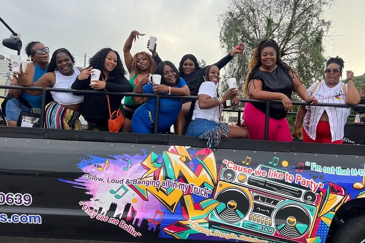Houston BYOB Party Truck Experience w/Host, Music and Barstops!