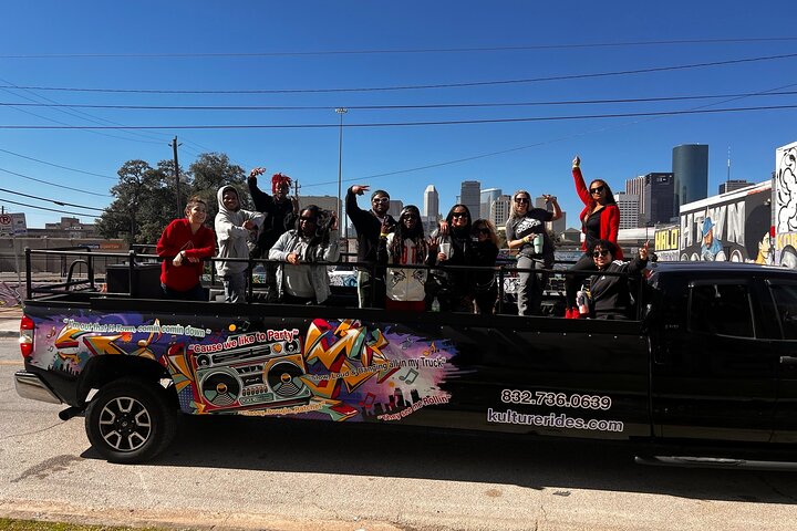 Houston BYOB Party Truck Experience w/Host, Music and Barstops!