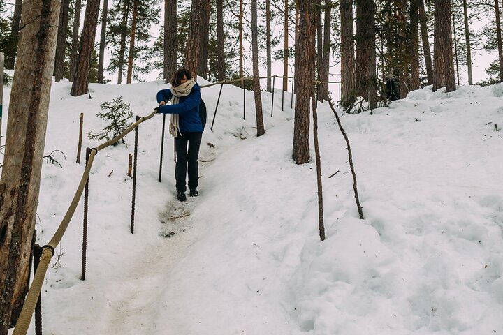 Korouoma Canyon: Frozen Waterfalls Hike & BBQ Experience