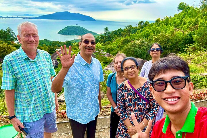 Hue Citadel tour by authentic Train via Hai Van Pass from Da Nang