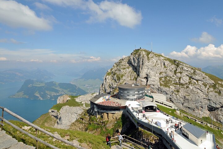 Mount Pilatus Summit from Lucerne With Lake Cruise