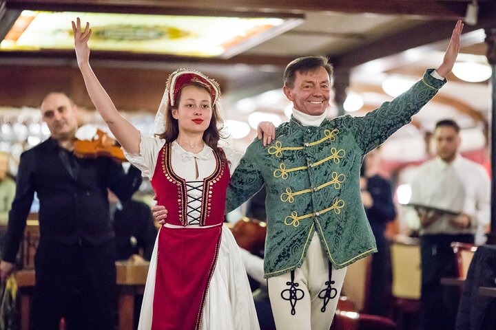 Budapest Danube Cruise and Dinner Options, Live Music and Dance