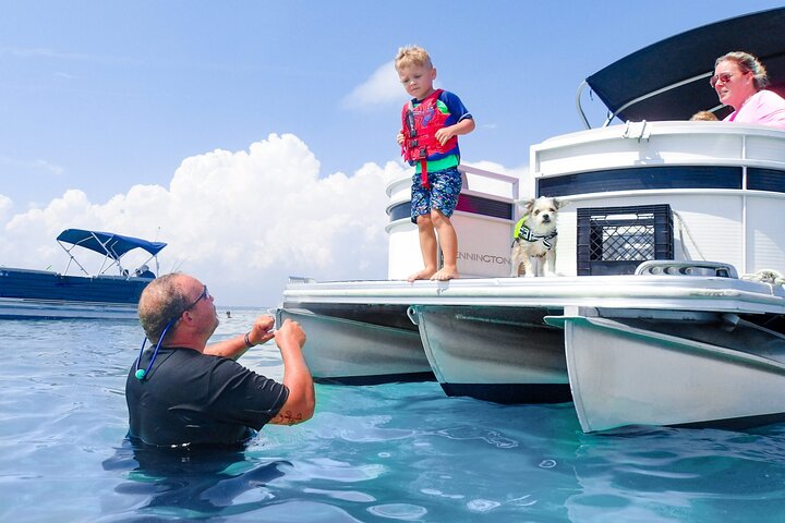9Hour Pontoon Boat Rental in Navarre,FL Relax & Explore the Coast