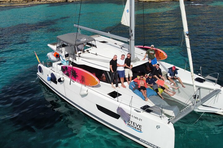 Luxury Catamaran sailing with welcome Drinks Tapas Max10-12Person