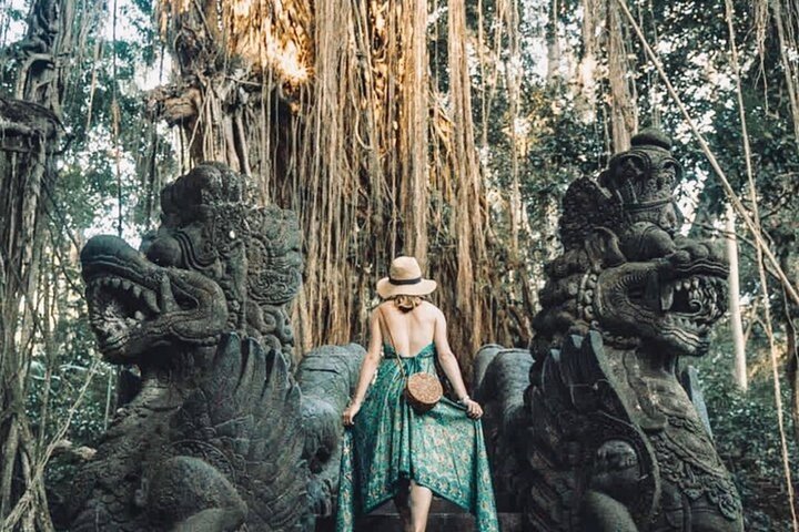 Ubud ATV Ride Through Elephant Cave, Monkey Forest, Waterfall
