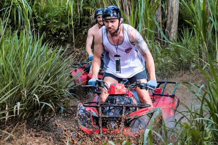 Ubud ATV Ride Through Elephant Cave, Monkey Forest, Waterfall