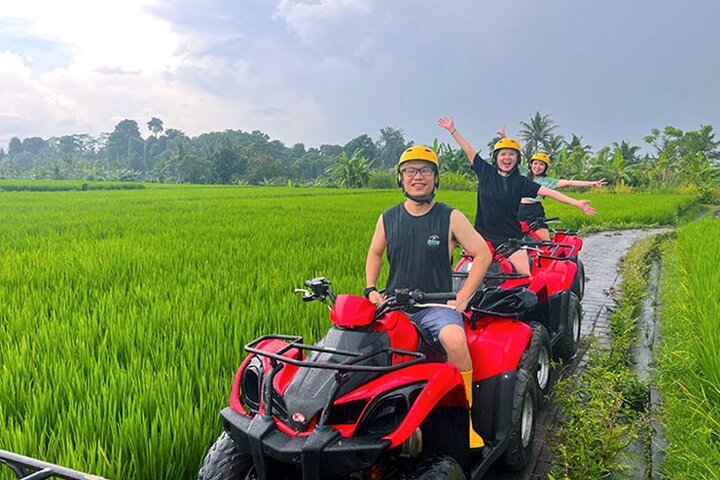 Ubud ATV Ride Through Elephant Cave, Monkey Forest, Waterfall