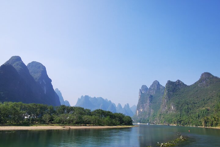 Li River Cruise ticket from Guilin to Yangshuo with pickup