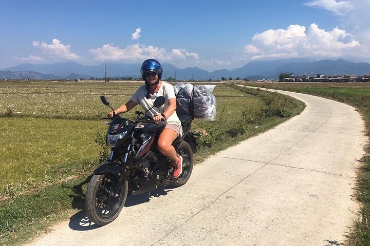 Hoi An Cotu Ethnic Minority villages Ho Chi Minh Trail .Mr phu