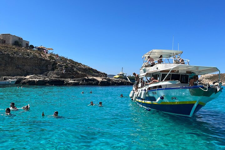 Half day Cruise - Comino, Gozo, Blue & Crystal Lagoon, and Caves