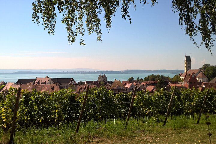 Meersburg: Public guided tour with wine tasting