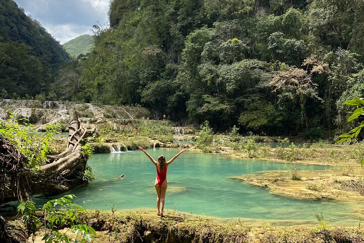 Enjoy The Natural Pools Of Semuc Champey + The Lanquin Caves - Tour from Coban