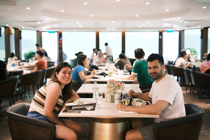 Halong Bay & Lan Ha Bay Luxury Day Cruise by The Halong Catamaran