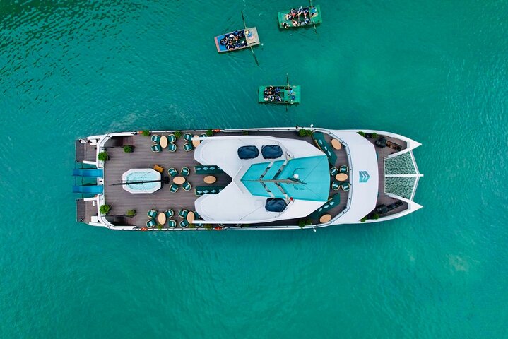 Halong Bay & Lan Ha Bay Luxury Day Cruise by The Halong Catamaran