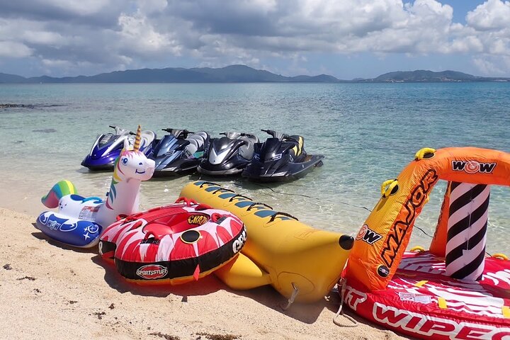Private tour by water bike on Ishigaki Island