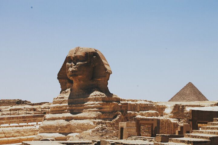 From Port Said: Giza Pyramids and Museum, Private Day Tour.