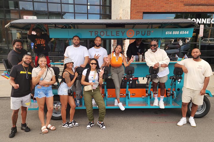 Explore Columbus on The Trolley Pub