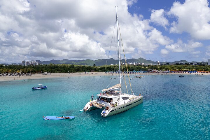 Best Luxury Catamaran Day Sail St Maarten on The Phoenix (Public)