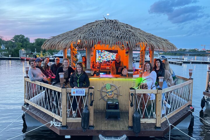 Moana Floating Tiki Bar on the Ottawa River (Ottawa PickUp)