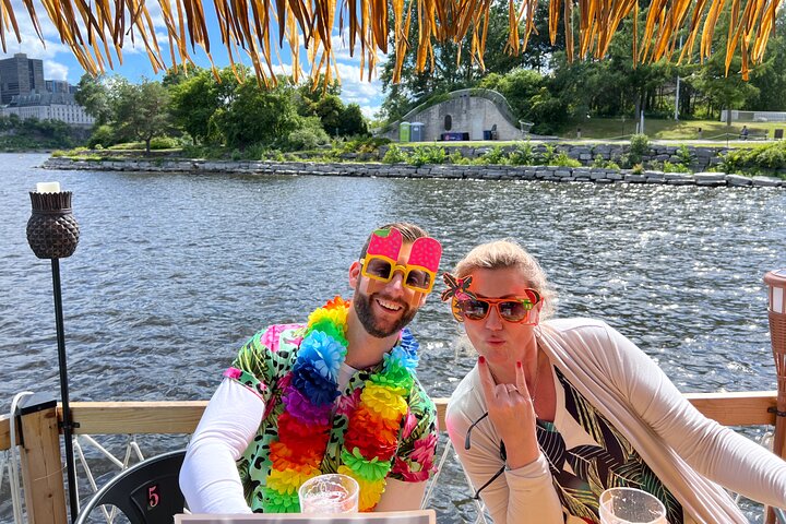 Moana Floating Tiki Bar on the Ottawa River (Ottawa PickUp)
