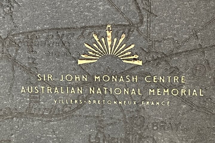 Private WW1 Australian Tour Including Sir John Monash Centre