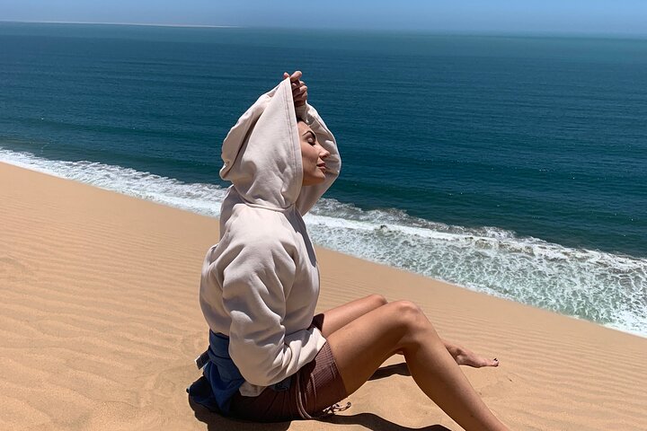 Marine Dune Day: Catamaran Cruise and Sandwich Harbor Dune Drive
